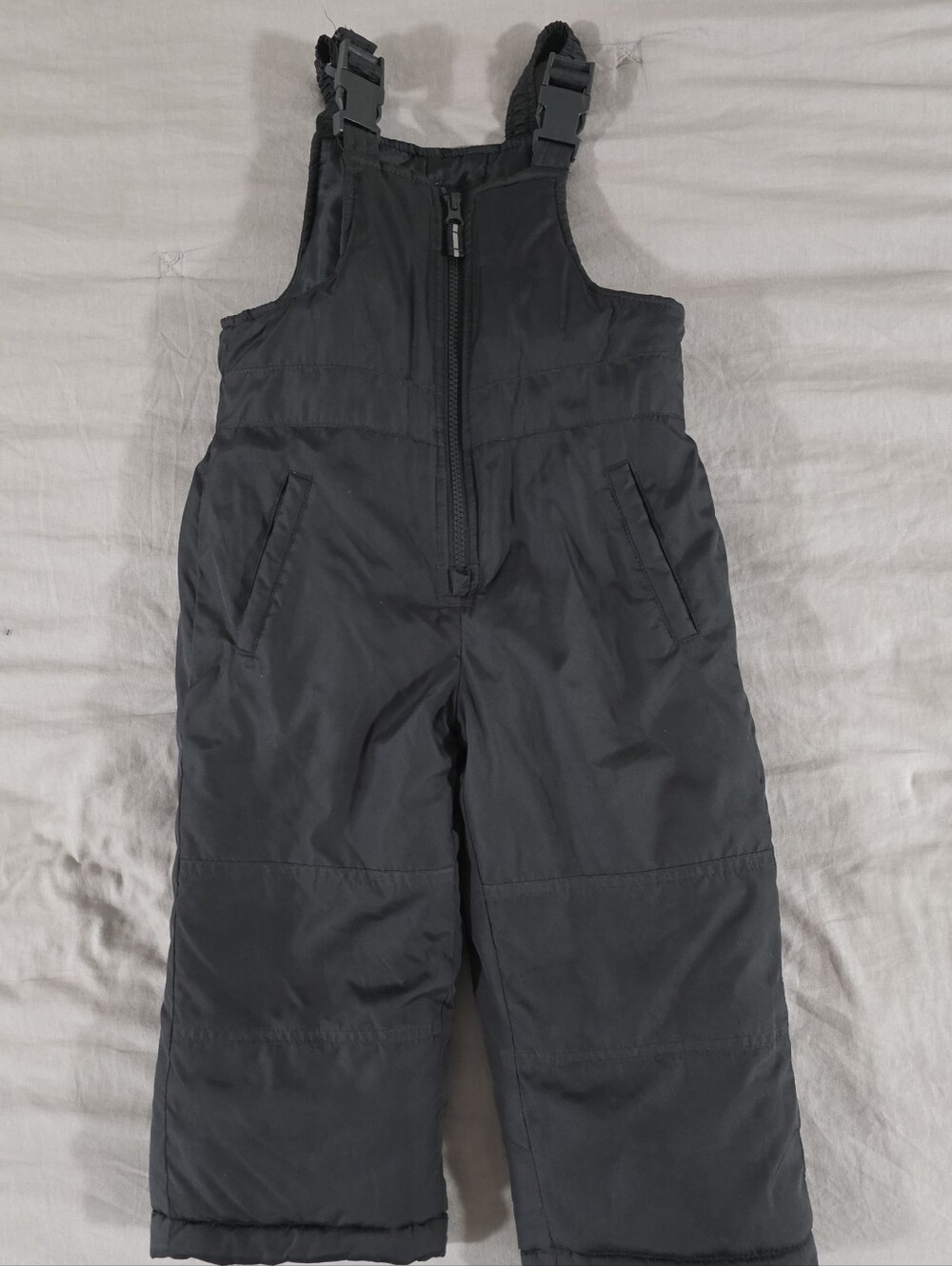 OshKosh B'Gosh Toddler Boys Black Overall Bib Snowpants 3T